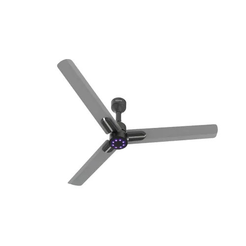 Image of Polycab Wizzy Neo LED 2.0 1200mm BLDC Ceiling Fan with remote |BEE 5 Star Rated, Higher Air Delivery |LED Indicator,Slee