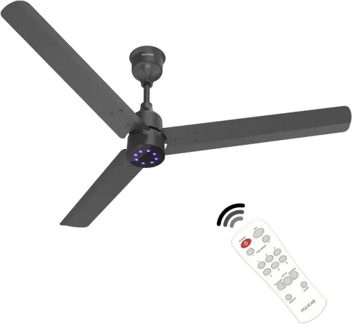 Image of Polycab Wizzy Plus 2.0 LED| BLDC|Higher Air Delivery|LED Indicator with 3 Year Warranty BLDC Motor with Remote 1200 mm C
