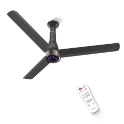 Polycab Wizzy Prime 1200mm BLDC Ceiling Fan with remote |BEE 5 Star Rated, Higher Air Delivery|LED Indicator,Reverse,Boost,Sleep and Breeze Mode |3 Years Warranty,Free Installation 【Matt Bl...