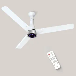 Polycab Wizzy Prime 1200mm BLDC Ceiling Fan with remote With 3 Years Warranty 