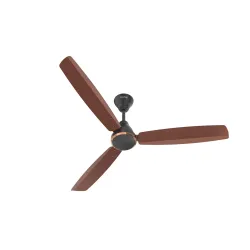 Polycab Wizzy Vibe 1200mm 5-Star BLDC Ceiling fan for Home with Remote| Energy Saving | High Air Delivery | 3+1 yr Warranty [Earth Brown]