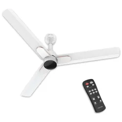 Polycab Wizzy Neo DLX 1200mm 5-Star BLDC, Remote Ceiling Fan for Living Room | 55% Energy Saving, High Air Delivery, 7 S