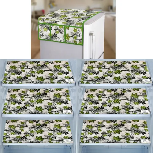 Image of Polyester 3-Layered Fridge Top Cover