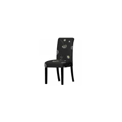 House of Quirk Polyester Spandex Printed Chair Cover 