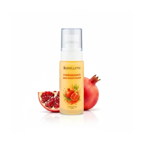 Image of Pomegranate Dew Moisturizer 50ml | Lightweight Face Cream for Normal to Dry Skin