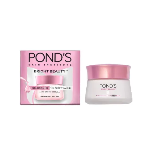 Image of Pond’s Bright Beauty Anti‑Spot Serum Cream Niacinamide SPF 15 PA++ 35 g
