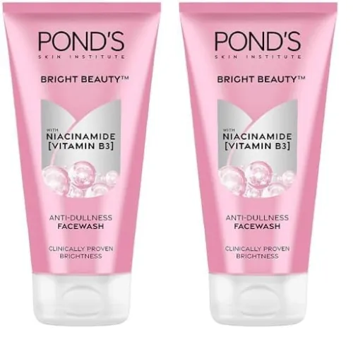 Image of POND'S Bright Beauty Spotless Glow Facewash With Vitamin B3 150G (Pack Of 2)