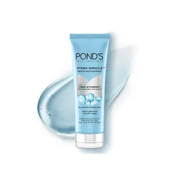 POND'S Hydra Miracle Gentle Gel Face Wash 100g | Refreshing Gel Face Wash | Gently cleanses and balances Microbiome for 24-hour Hydration