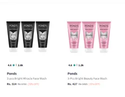 Ponds Beauty Face wash Pack of 3 at 70% Discount