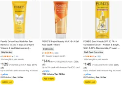 PONDS Beauty Products Starting @ ₹129