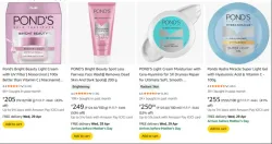 Ponds Bright Beauty Minimum 50% discount 