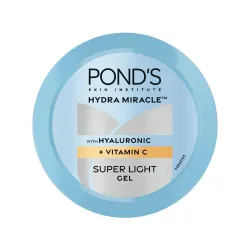 Ponds Hydra Miracle Super Light Gel with Hyaluronic Acid & Vitamin C - 200g