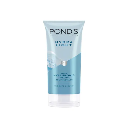Image of Ponds Hydra Light Hyaluronic Acid Hydrating Gel Face Wash - 100g