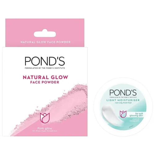 Image of POND'S Light Face Moisturizer 200 ml, Daily Lightweight Non-Oily Cream with Vitamin E for Soft Glowing Skin, SPF 15 - Wi