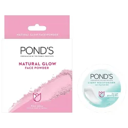 PONDS Light Face Moisturizer 200 ml, Daily Lightweight Non-Oily Cream with Vitamin E for Soft Glowing Skin, SPF 15 - Wi