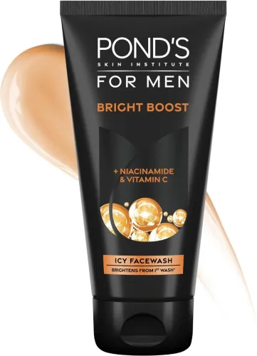 Image of Pond's Men Men Energy Bright, Coffee Bean Extract Face Wash (150 g)