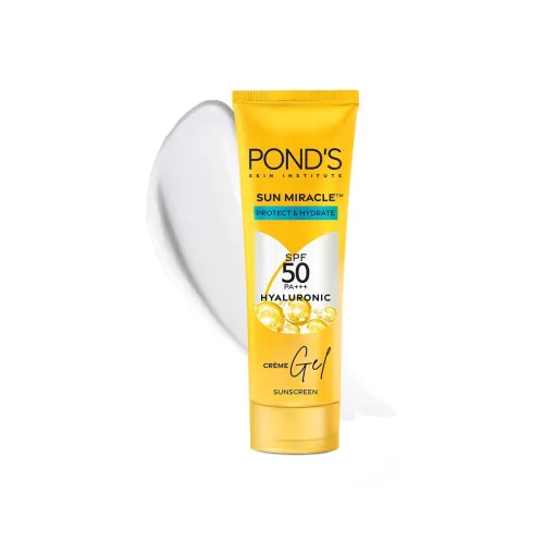 Image of POND’S Sun Miracle SPF 50 PA+++ Crème Gel Sunscreen, 50g