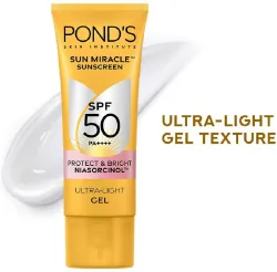 PONDs Sunscreen - SPF 50 PA+++ Creme Gel Sun Miracle Protect & Bright