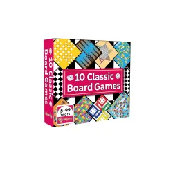 popcorn Games & Puzzles Classic Board Games for Smart Kids|Help to Boost Decision Making,Strategic Thinking and Problem Solving (10 in 1)