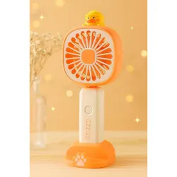 PoPo Toys Duck Mini Portable Rechargeable Fan