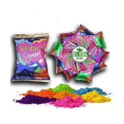 Popo Toys Organic Herbal Gulal 100g x10 Pack