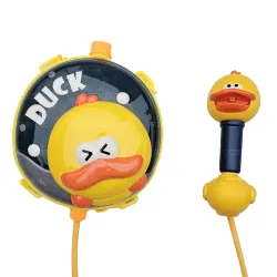 Popo Toys Holi Pressure Pichkari with Duck Character Bag Tank- 3 LTR, with Free Balloons, Gulal and Surprise Holi Gift |