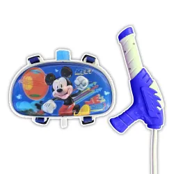 PoPo Toys Holi Pressure Pichkari with Mickey Pencil Box