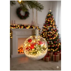 Merry Christmas Balls Christmas Decoration Combo Pack | Items for Home & Office | Festive Hangings, Foam Ornaments | PoP
