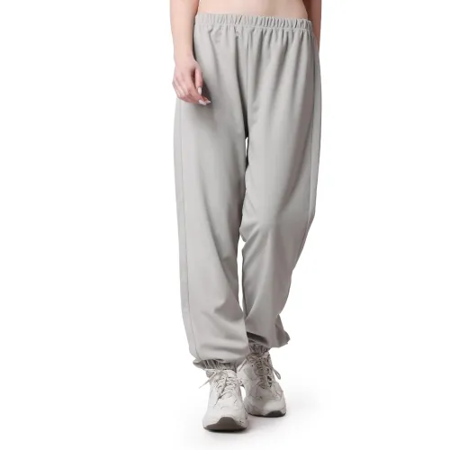 Image of POPWINGS Casual Solid Joggers for Women || Loose Fit Joggers for Women ||Joggers