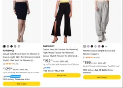 POPWINGS clothing at minimum 85% Discount