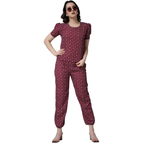 Image of POPWINGS Women 2 Pieces Jumpsuit