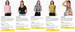 POPWINGS Womens clothing Starting @ ₹129