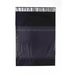 Porpoise Black Tamper Proof Courier Bags 10 x 14 Inch Pack of 1000