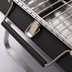 Portable Barbeque Camping Grill &BBQ Utensils
