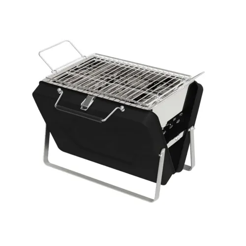 Image of Portable Barbeque Camping Grill with Utensils Medium