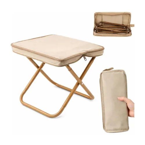 Image of Portable Folding Picnic Table with Umbrella Aluminium Camping Table Set with 4 Seats