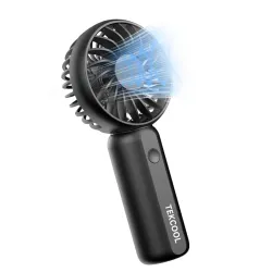 Mini Cooler for Room Cooling AC Portable Mini Fan Artic Cooler with 7 Colors LED Light, 1/2/3 H Timer, 3 Wind Speeds and