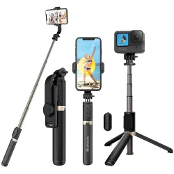 Portable Selfie Stick,Handy Tripod 