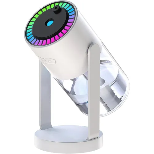 Image of Portable Starry Sky Projection Humidifier with Colorful LED Night Light