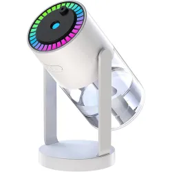Portable Starry Sky Projection Humidifier with Colorful LED Night Light