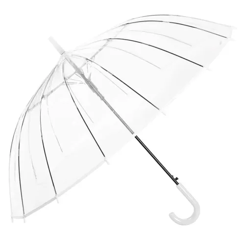 Image of Portible Transparent Durable Wind-Resistant Umbrella