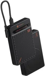 Portronics 10000 mAh 20W Wireless Slim Pocket Size Power BankÂ