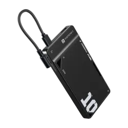 Portronics 10000 mAh 22.5 W Compact Power Bank (Black, Lithium, Fast Charging for Mobile)