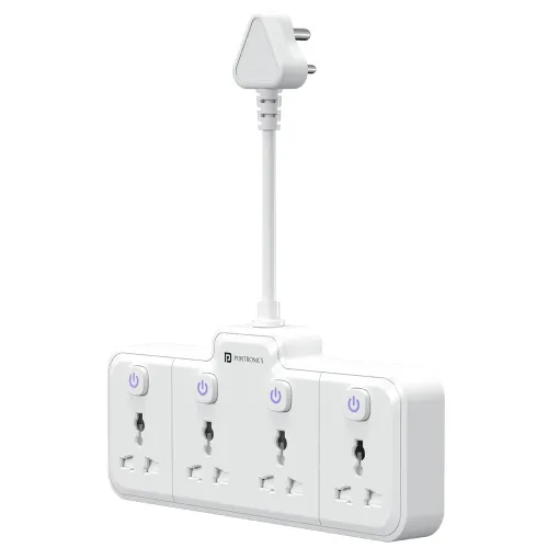 Image of Portronics 2500W 4-Socket Power Extender