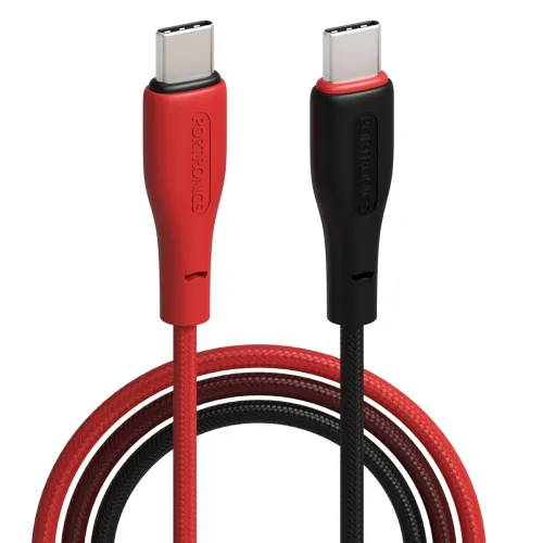 Image of Portronics Hue X 60W Type C Fast Charging Cable