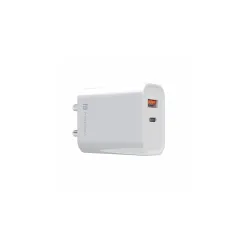 Portronics Adapto 45 Dual Port Fast Charger (22.5W)