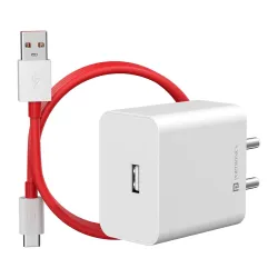Portronics Adapto 35A – 35W Fast Charger with 1M Cable (White)