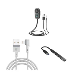 Portronics Auto 12 In-Car Bluetooth Receiver for Handsfree Calling