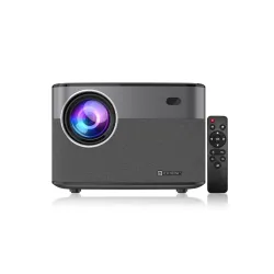 Portronics Beem 300 Smart LED Projector with Android, 4300 Lumens (300 ANSI), 1080p FHD Resolution, Up to 200 Inches, OT