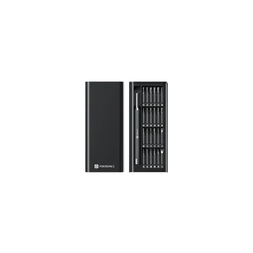 Image of Portronics Bit Box 24-in-1 Screwdriver Kit